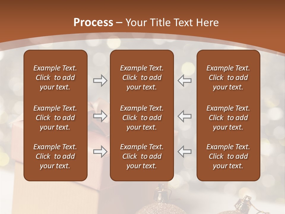 Gift Golden Nobody PowerPoint Template