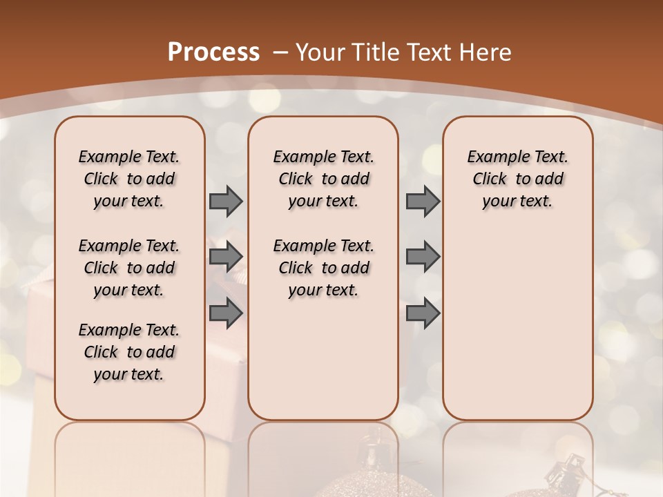 Gift Golden Nobody PowerPoint Template