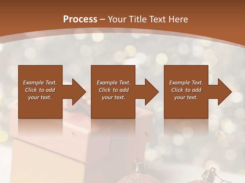 Gift Golden Nobody PowerPoint Template