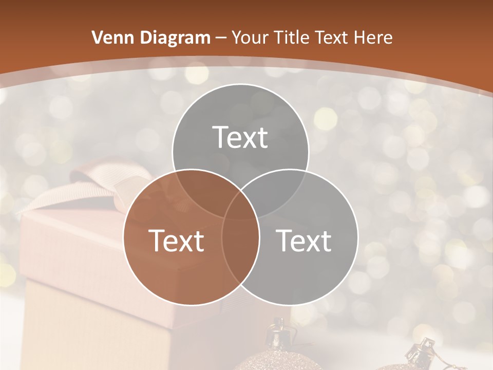 Gift Golden Nobody PowerPoint Template