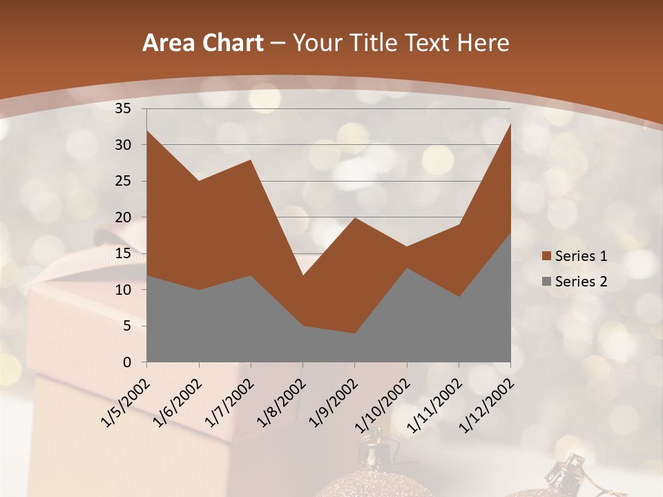 Gift Golden Nobody PowerPoint Template