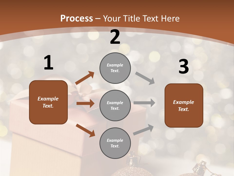 Gift Golden Nobody PowerPoint Template