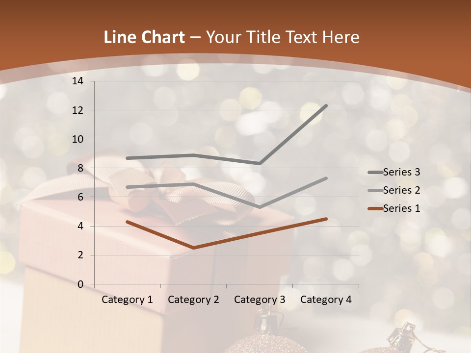 Gift Golden Nobody PowerPoint Template