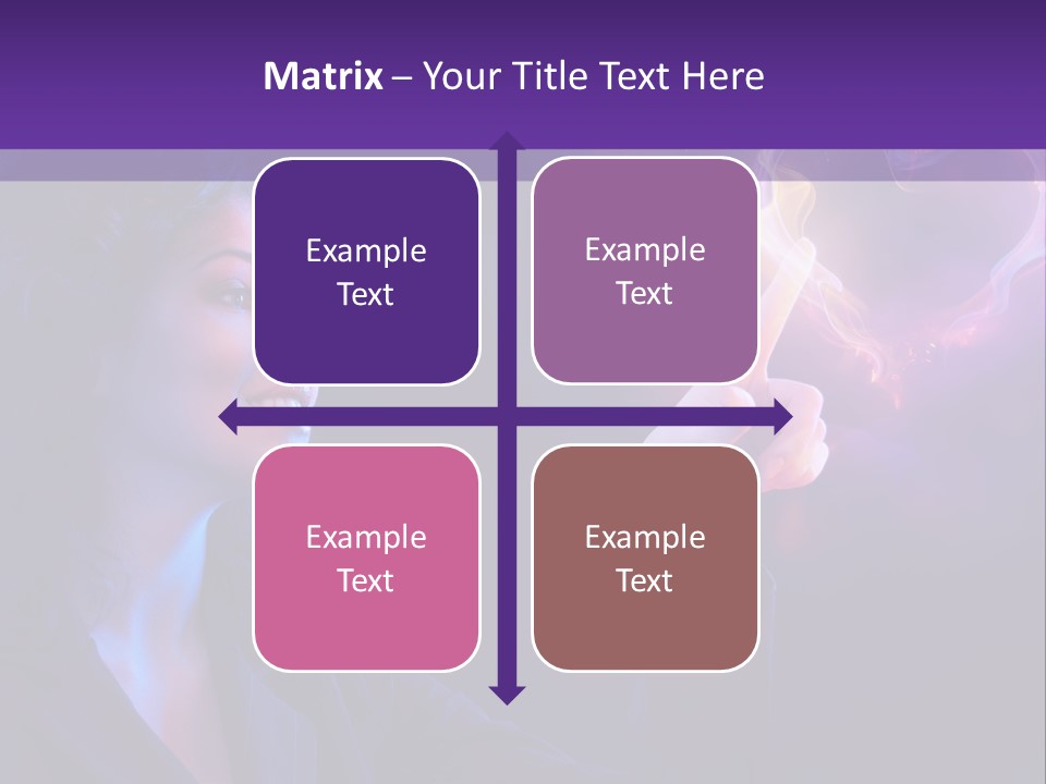 Hands Romance Flame PowerPoint Template