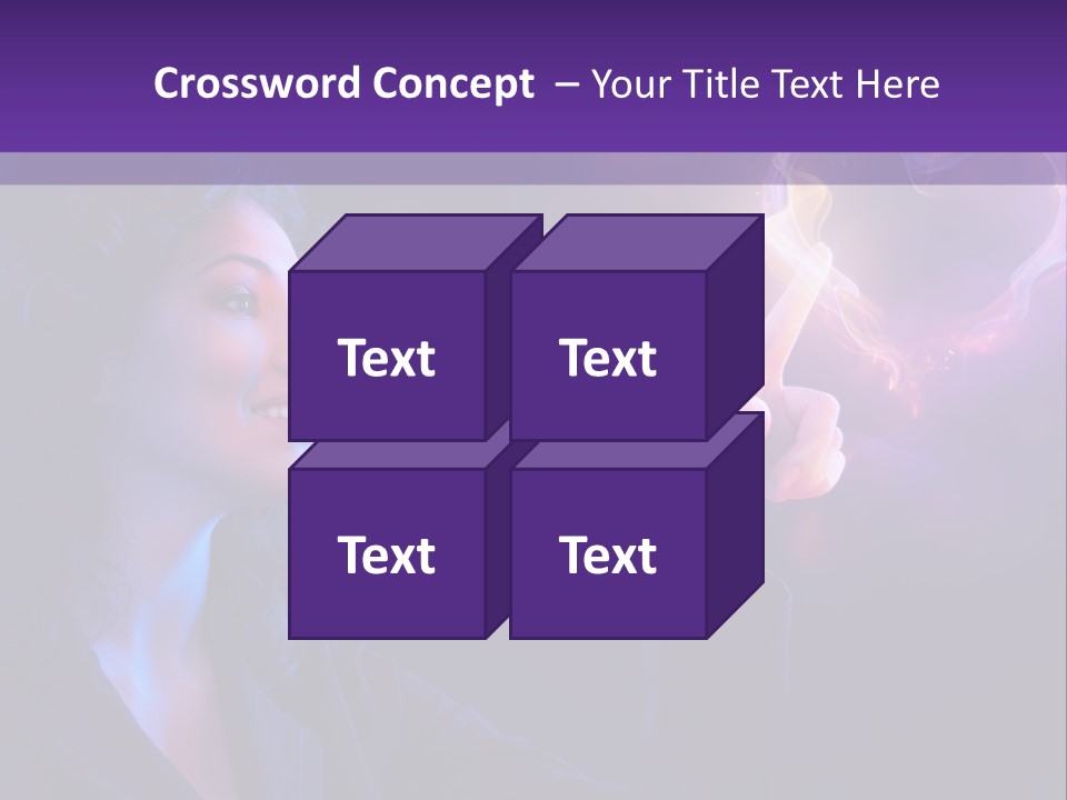 Hands Romance Flame PowerPoint Template