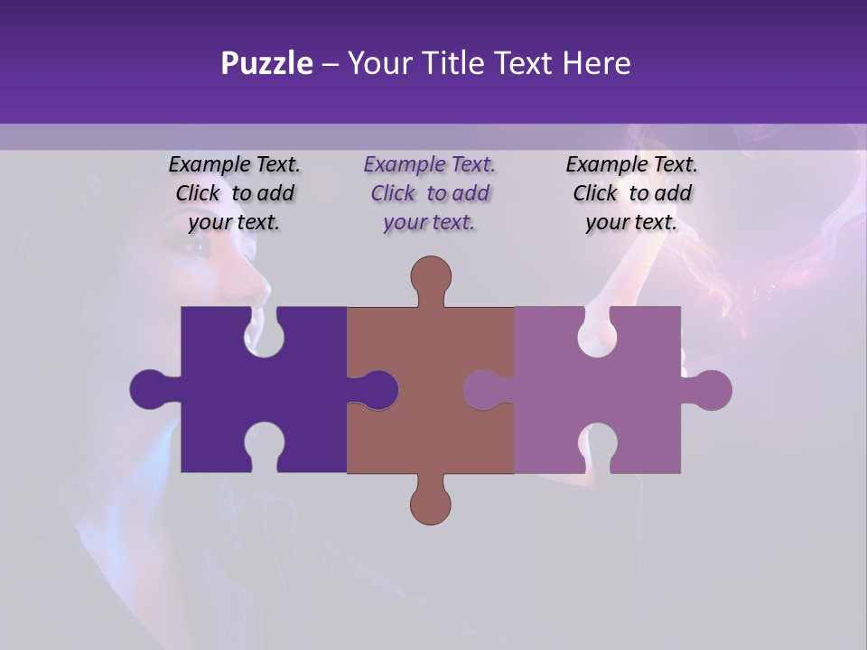 Hands Romance Flame PowerPoint Template