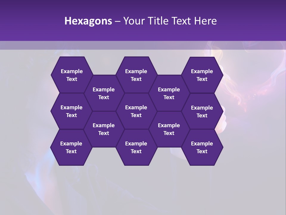 Hands Romance Flame PowerPoint Template