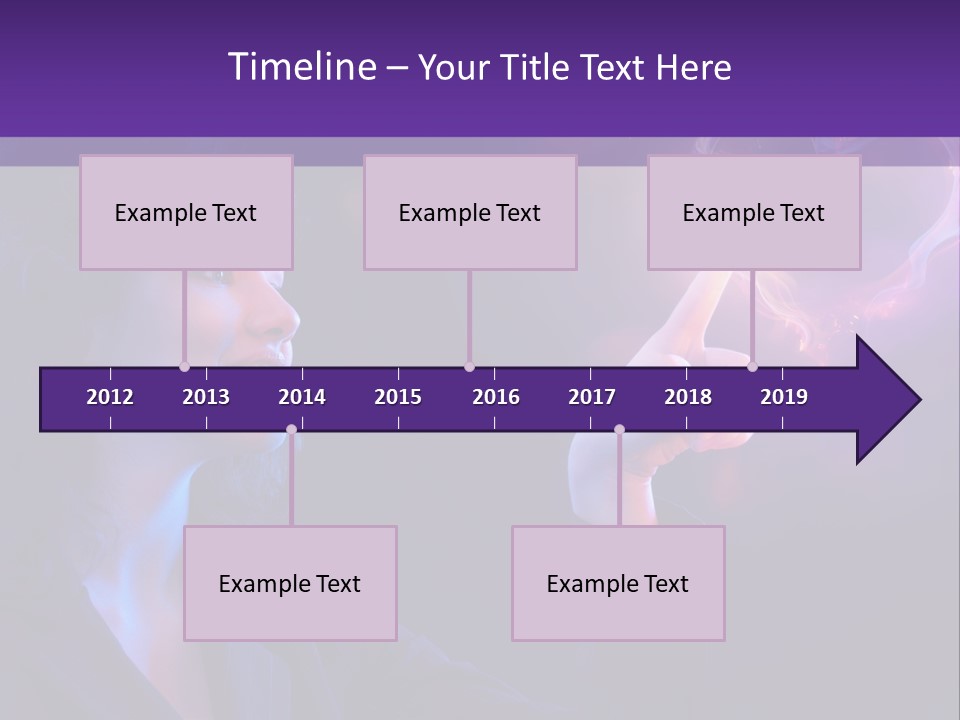 Hands Romance Flame PowerPoint Template