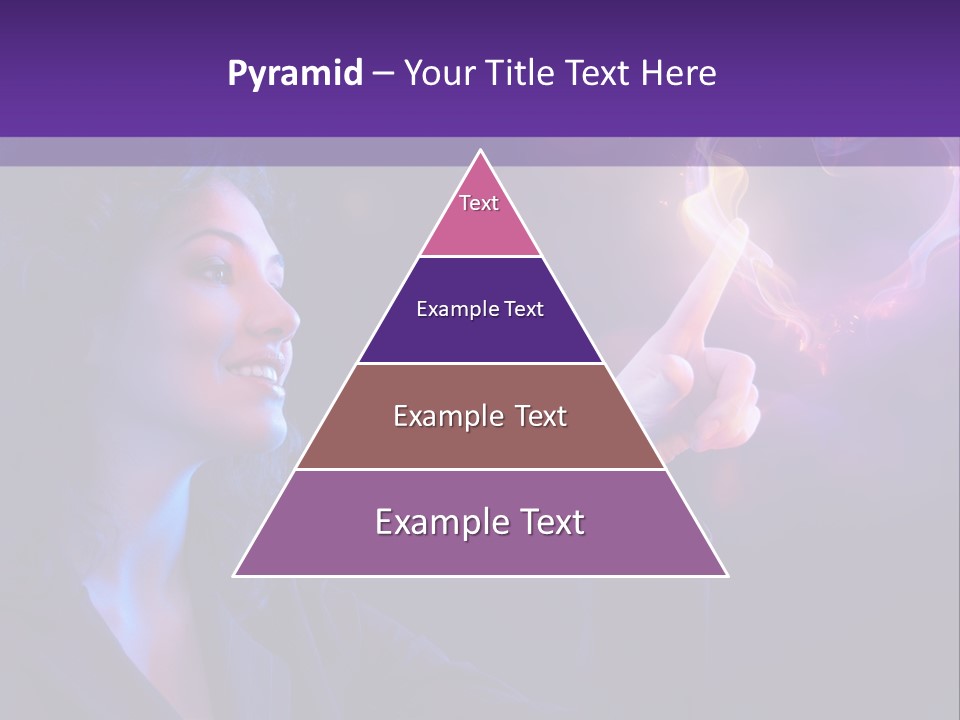 Hands Romance Flame PowerPoint Template