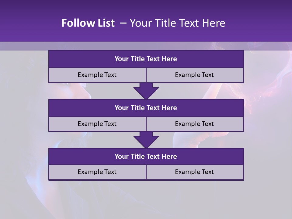 Hands Romance Flame PowerPoint Template