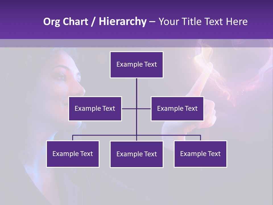 Hands Romance Flame PowerPoint Template