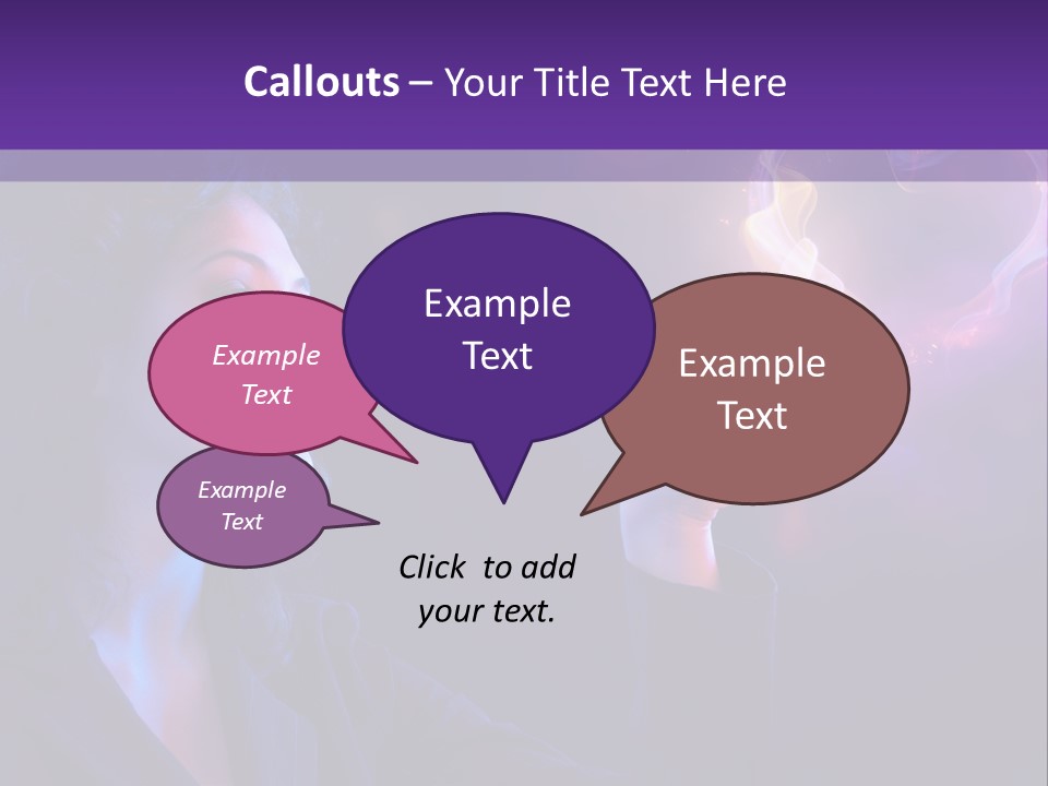 Hands Romance Flame PowerPoint Template