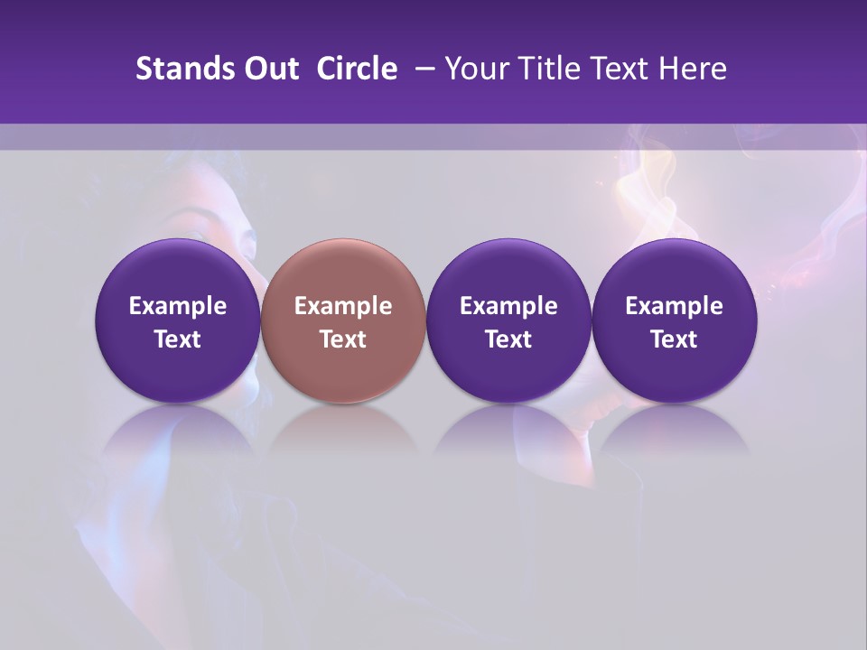 Hands Romance Flame PowerPoint Template