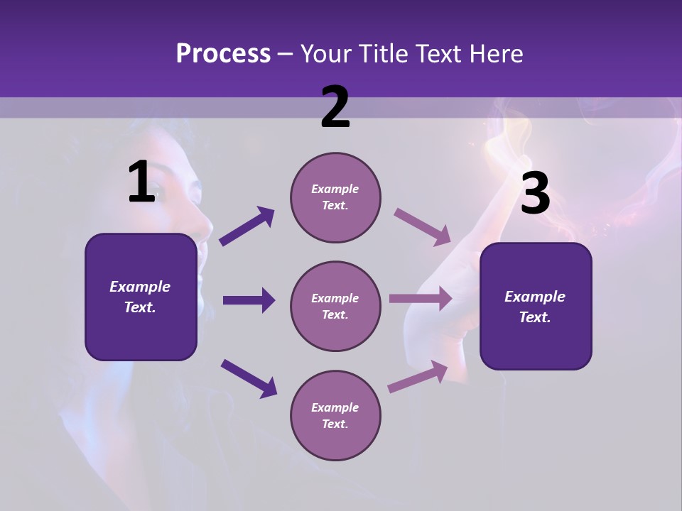 Hands Romance Flame PowerPoint Template