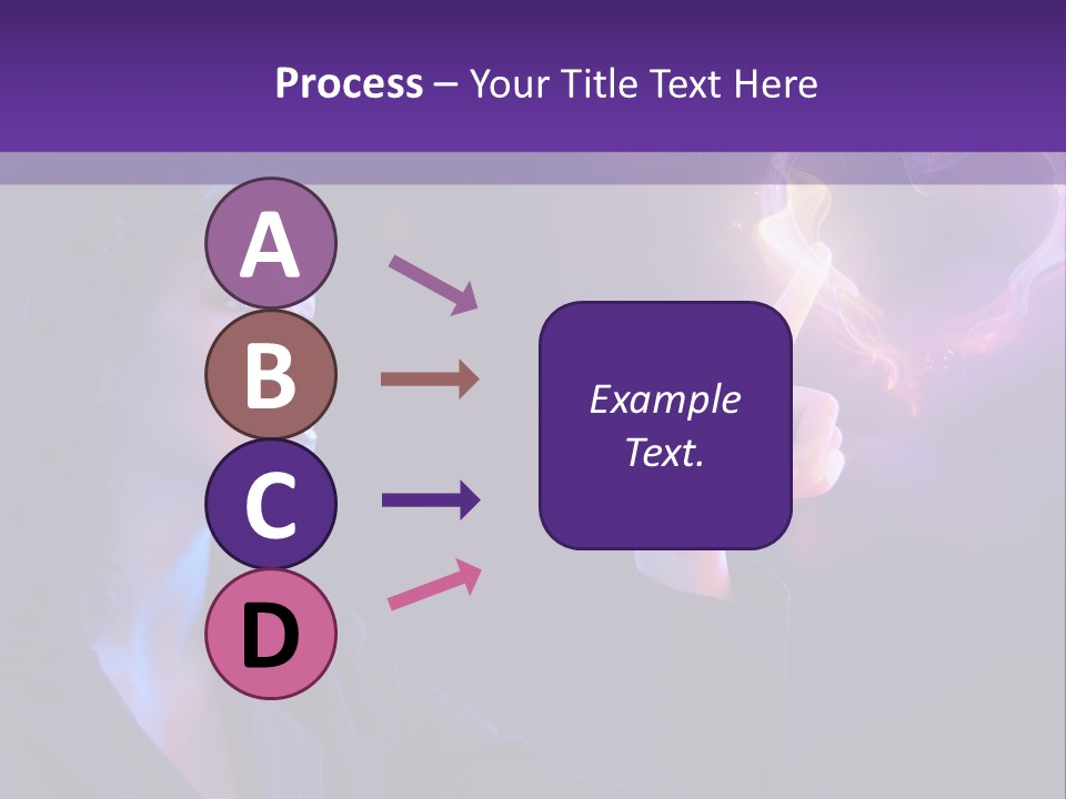 Hands Romance Flame PowerPoint Template