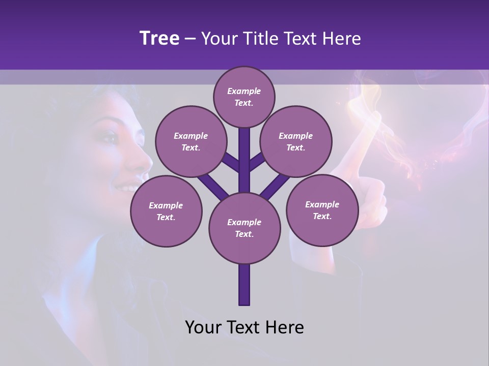 Hands Romance Flame PowerPoint Template