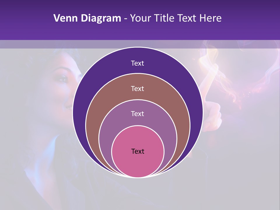 Hands Romance Flame PowerPoint Template