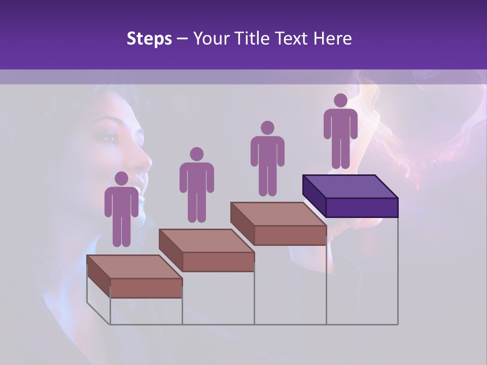 Hands Romance Flame PowerPoint Template