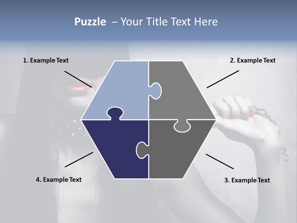 Lady Girl  PowerPoint Template