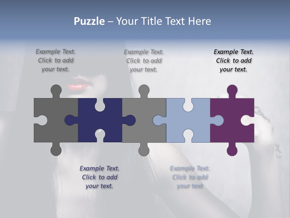 Lady Girl  PowerPoint Template