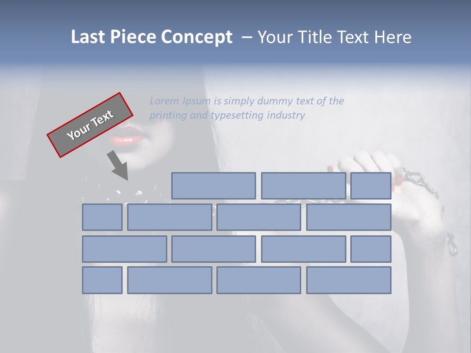 Lady Girl  PowerPoint Template