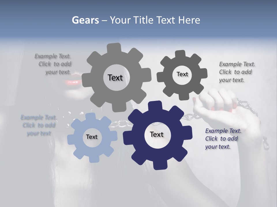 Lady Girl  PowerPoint Template