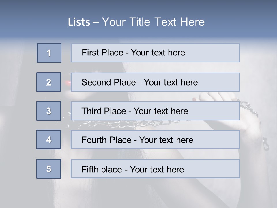 Lady Girl  PowerPoint Template