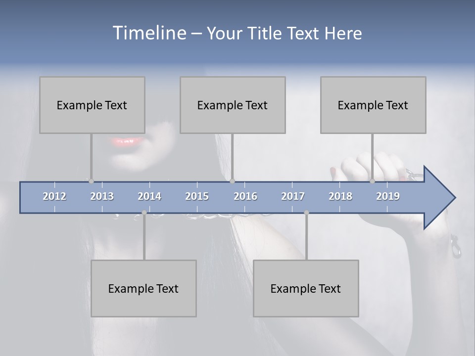 Lady Girl  PowerPoint Template