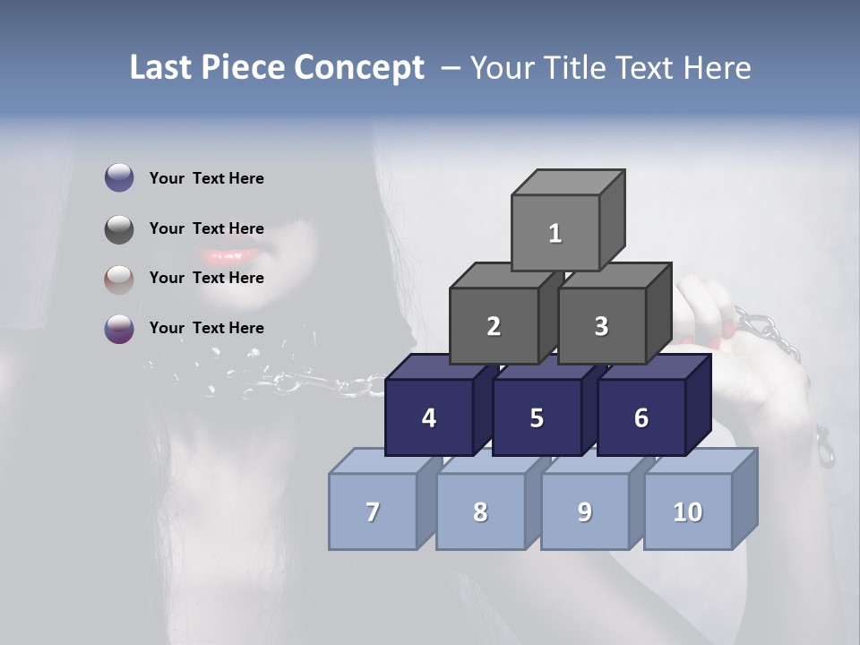 Lady Girl  PowerPoint Template