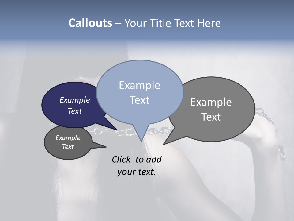 Lady Girl  PowerPoint Template