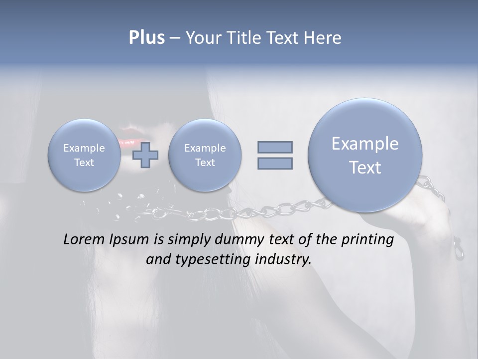 Lady Girl  PowerPoint Template