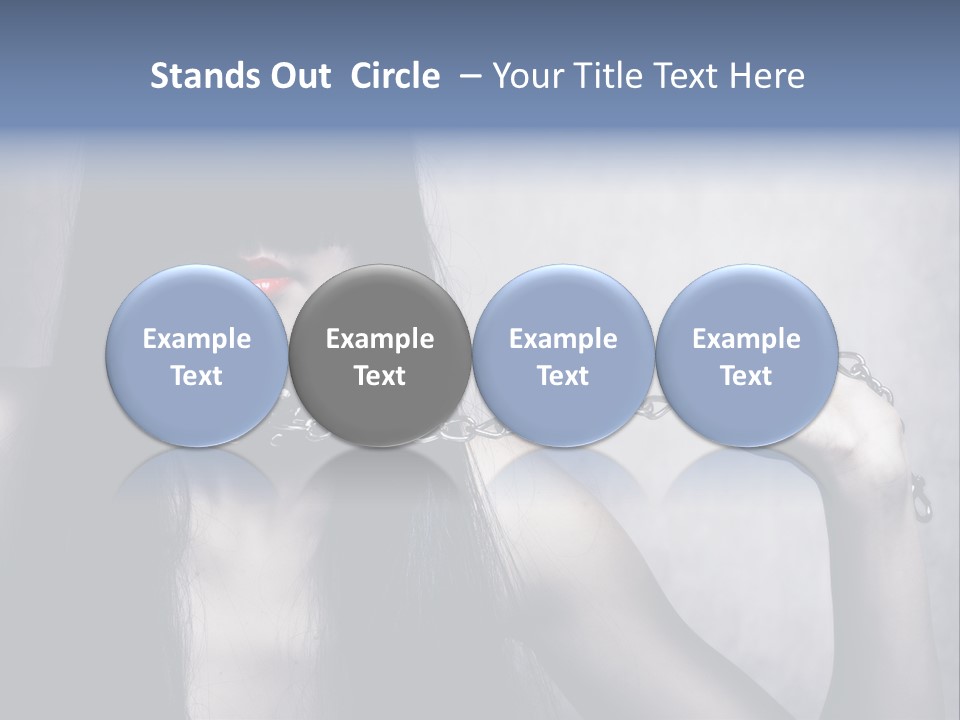 Lady Girl  PowerPoint Template