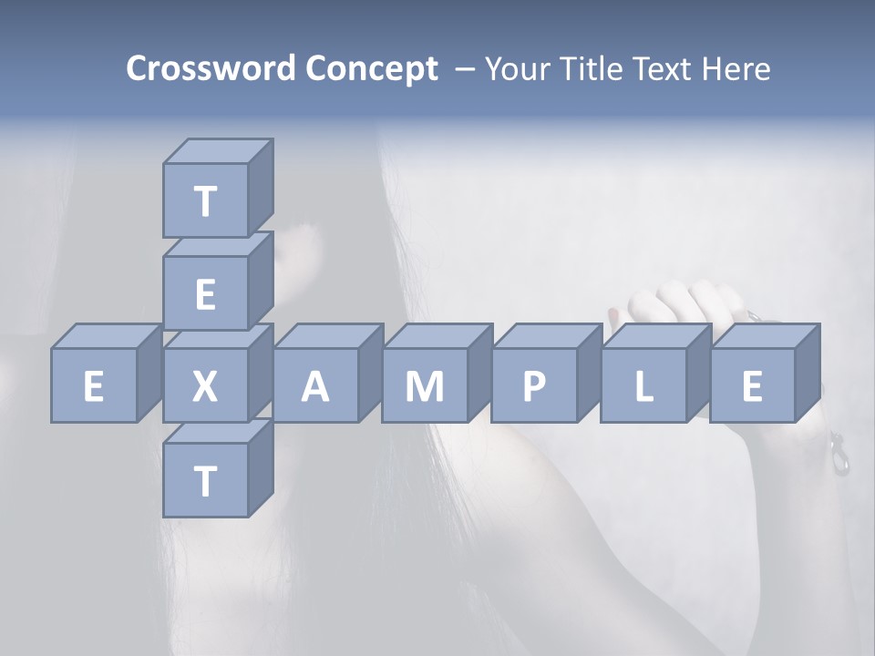 Lady Girl  PowerPoint Template