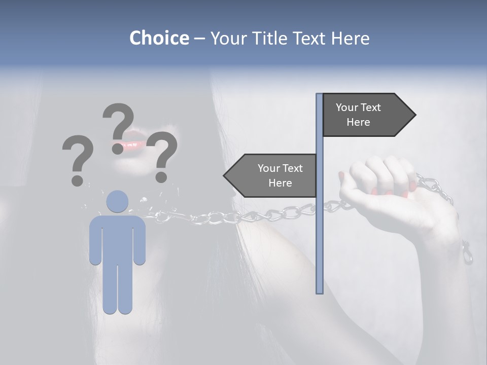 Lady Girl  PowerPoint Template