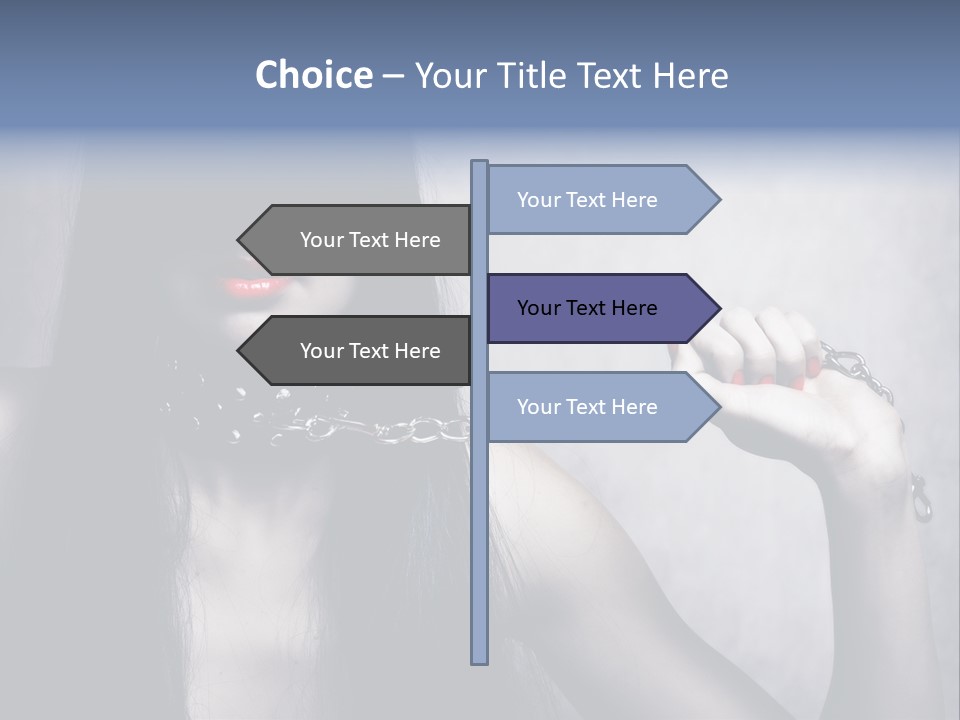 Lady Girl  PowerPoint Template