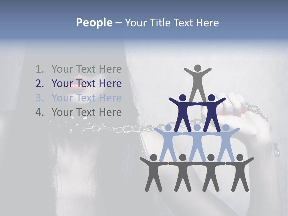 Lady Girl  PowerPoint Template