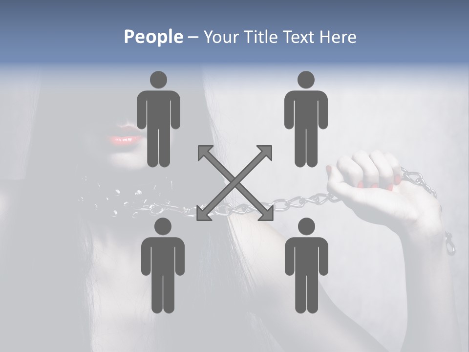 Lady Girl  PowerPoint Template