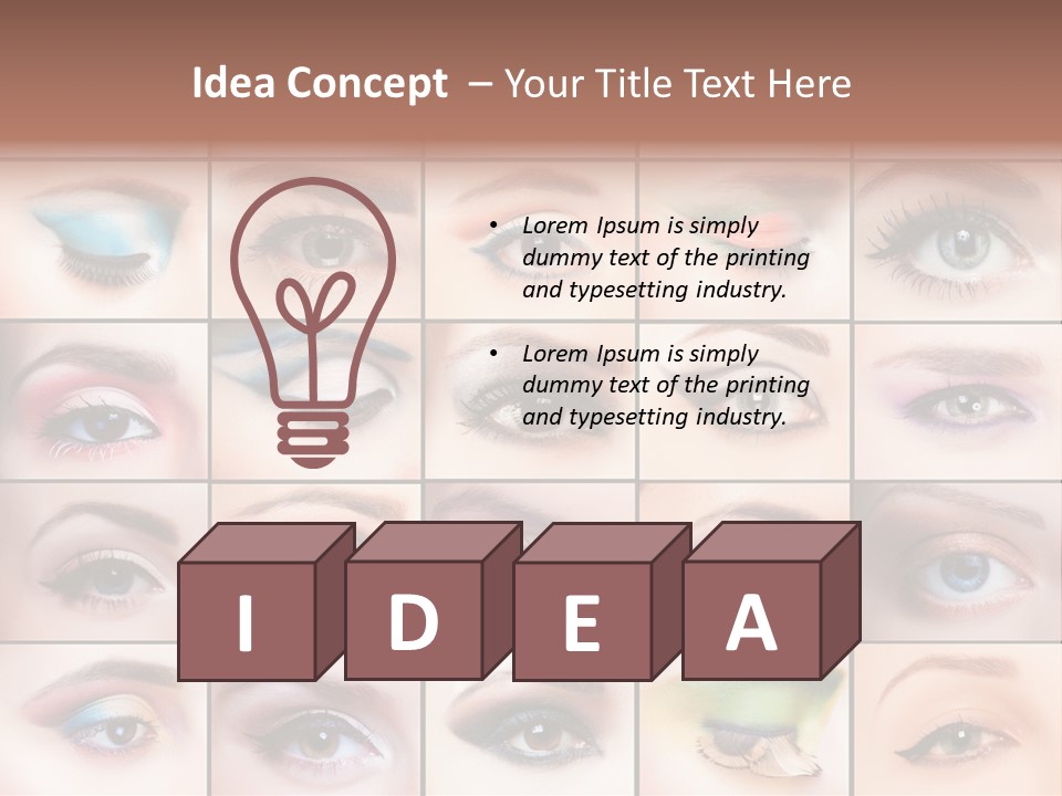 Green Optical Business PowerPoint Template