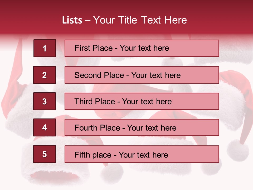 Seasonal Nicholas Father PowerPoint Template