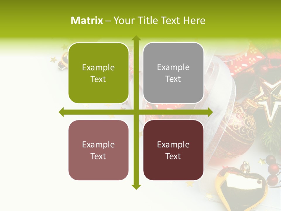 Card New Year Card Christmas PowerPoint Template