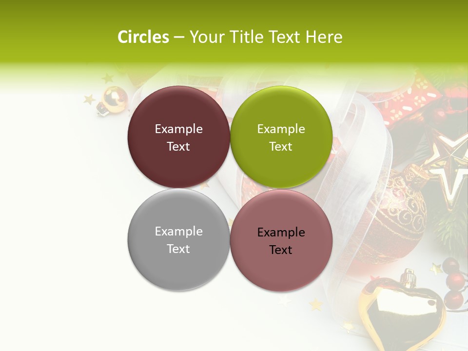 Card New Year Card Christmas PowerPoint Template