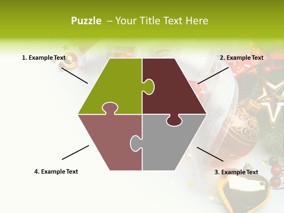 Card New Year Card Christmas PowerPoint Template