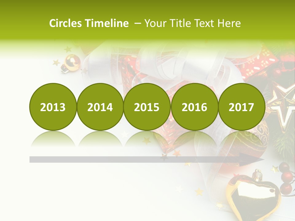 Card New Year Card Christmas PowerPoint Template