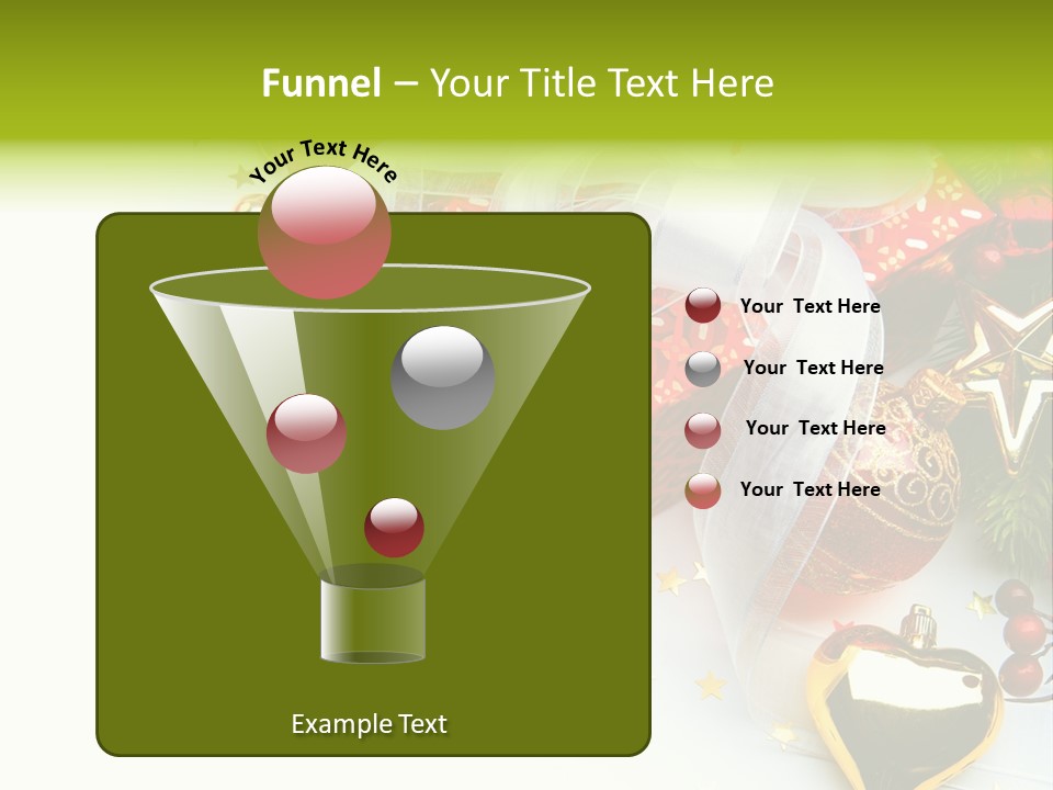 Card New Year Card Christmas PowerPoint Template