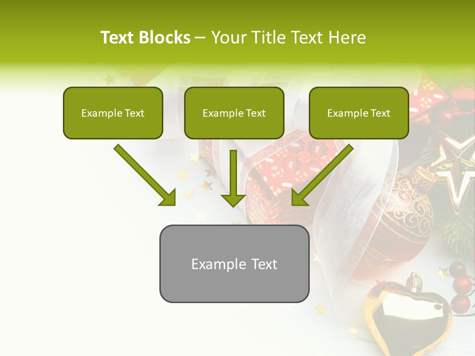 Card New Year Card Christmas PowerPoint Template