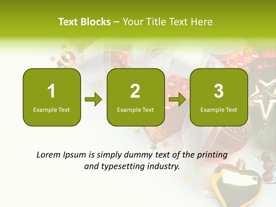 Card New Year Card Christmas PowerPoint Template