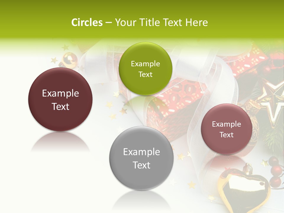 Card New Year Card Christmas PowerPoint Template