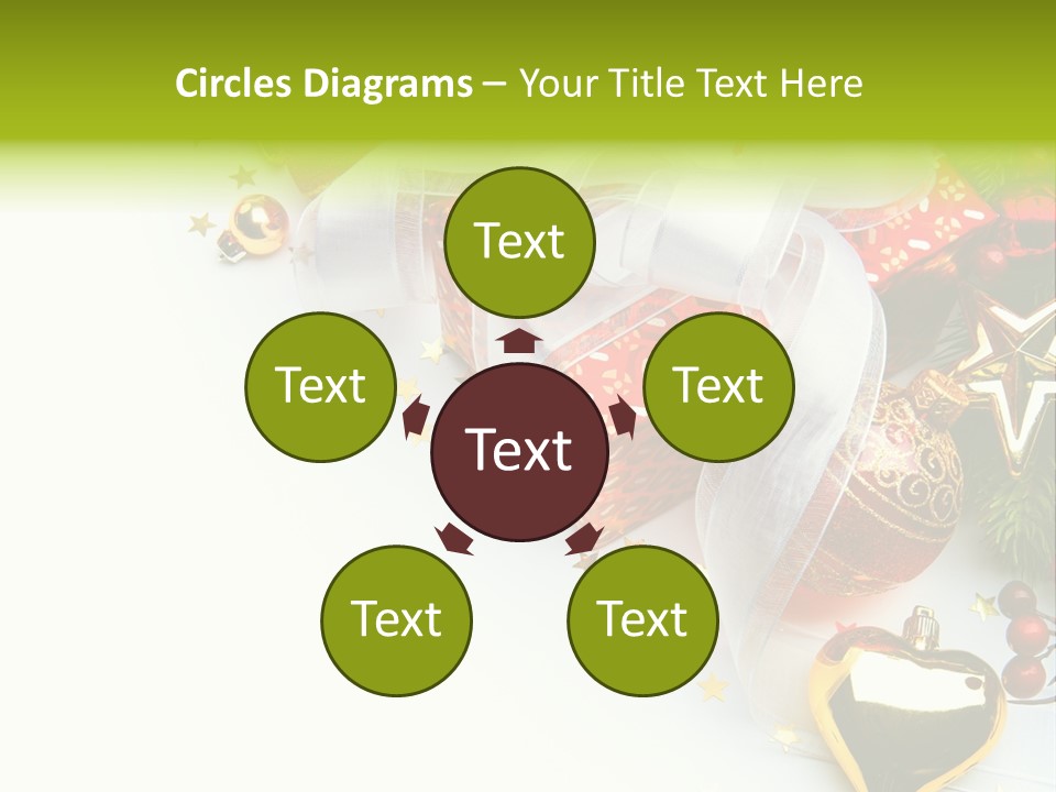 Card New Year Card Christmas PowerPoint Template