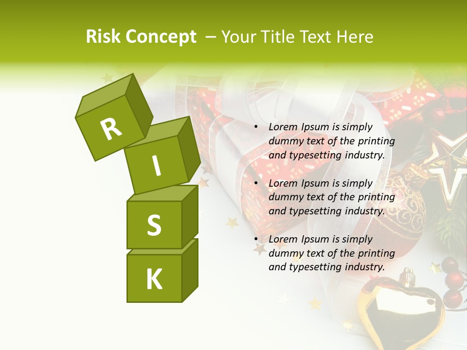 Card New Year Card Christmas PowerPoint Template