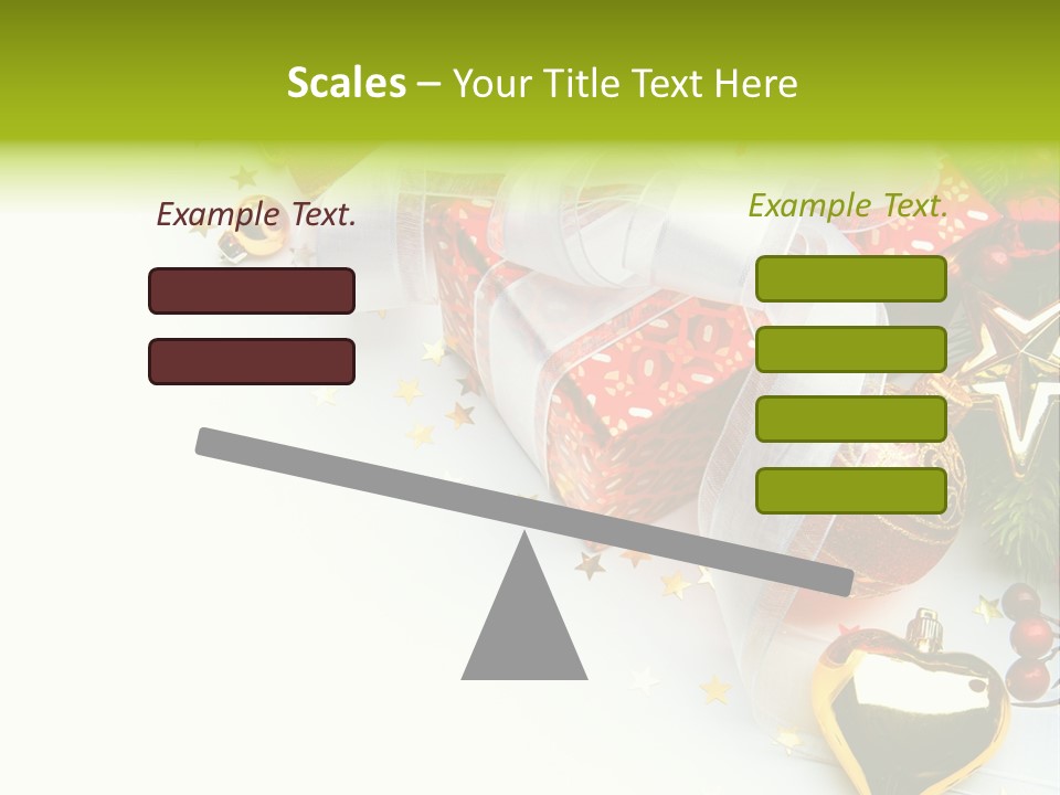 Card New Year Card Christmas PowerPoint Template